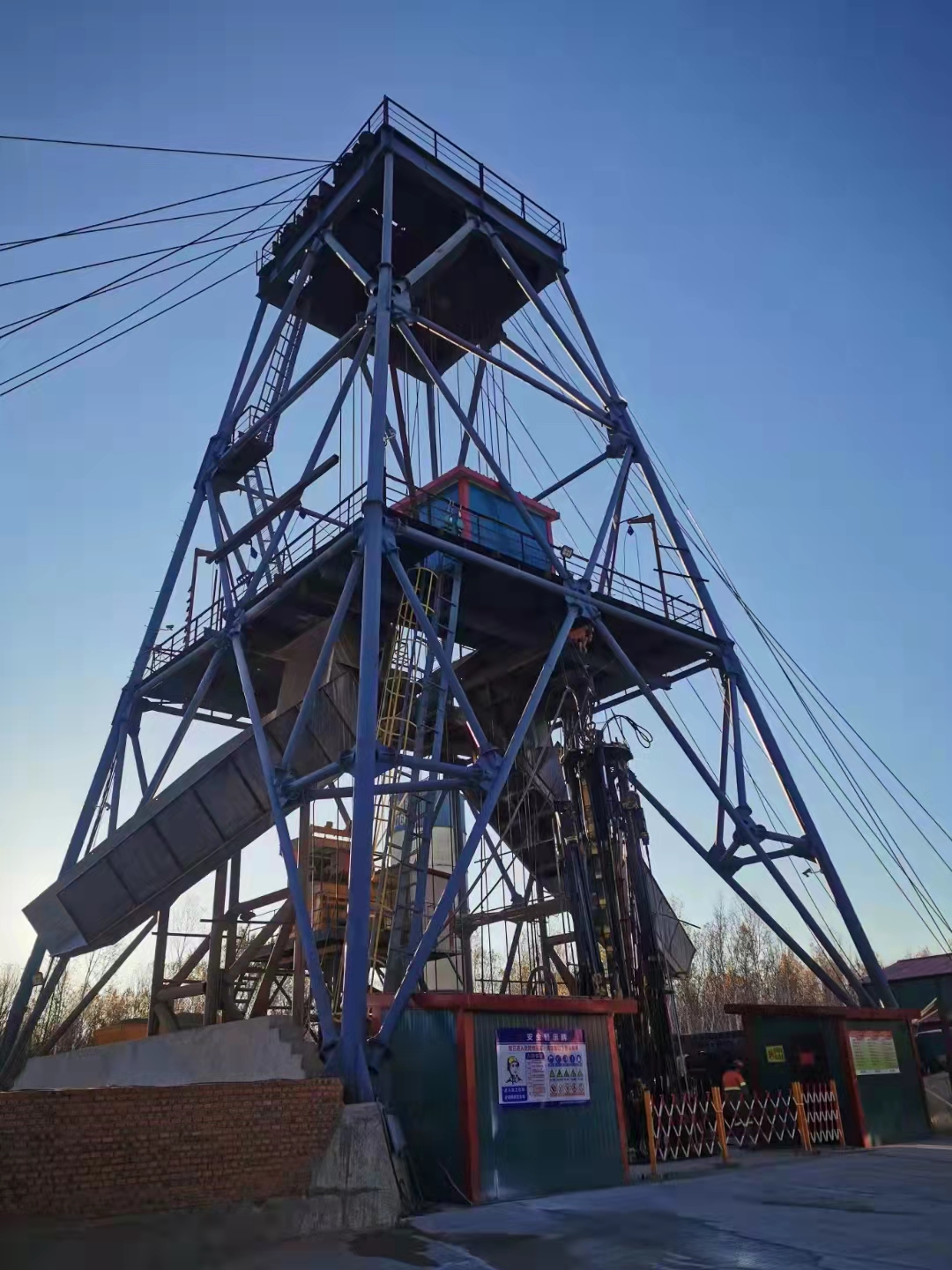 竖井井架出租 立井井架租赁 二手井架怎么样