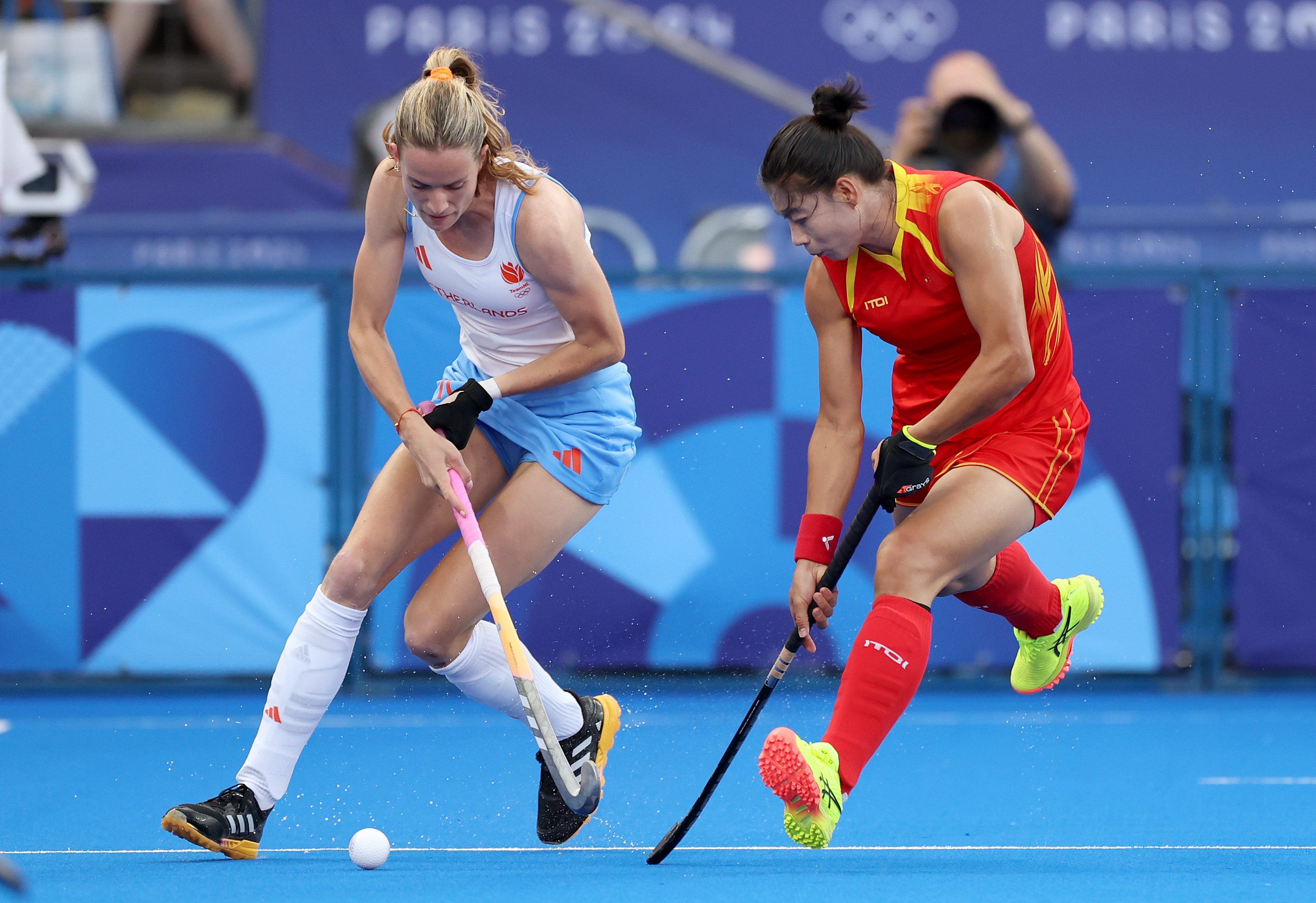 巴黎奥运会丨女子曲棍球金牌赛——中国队不敌荷兰队
