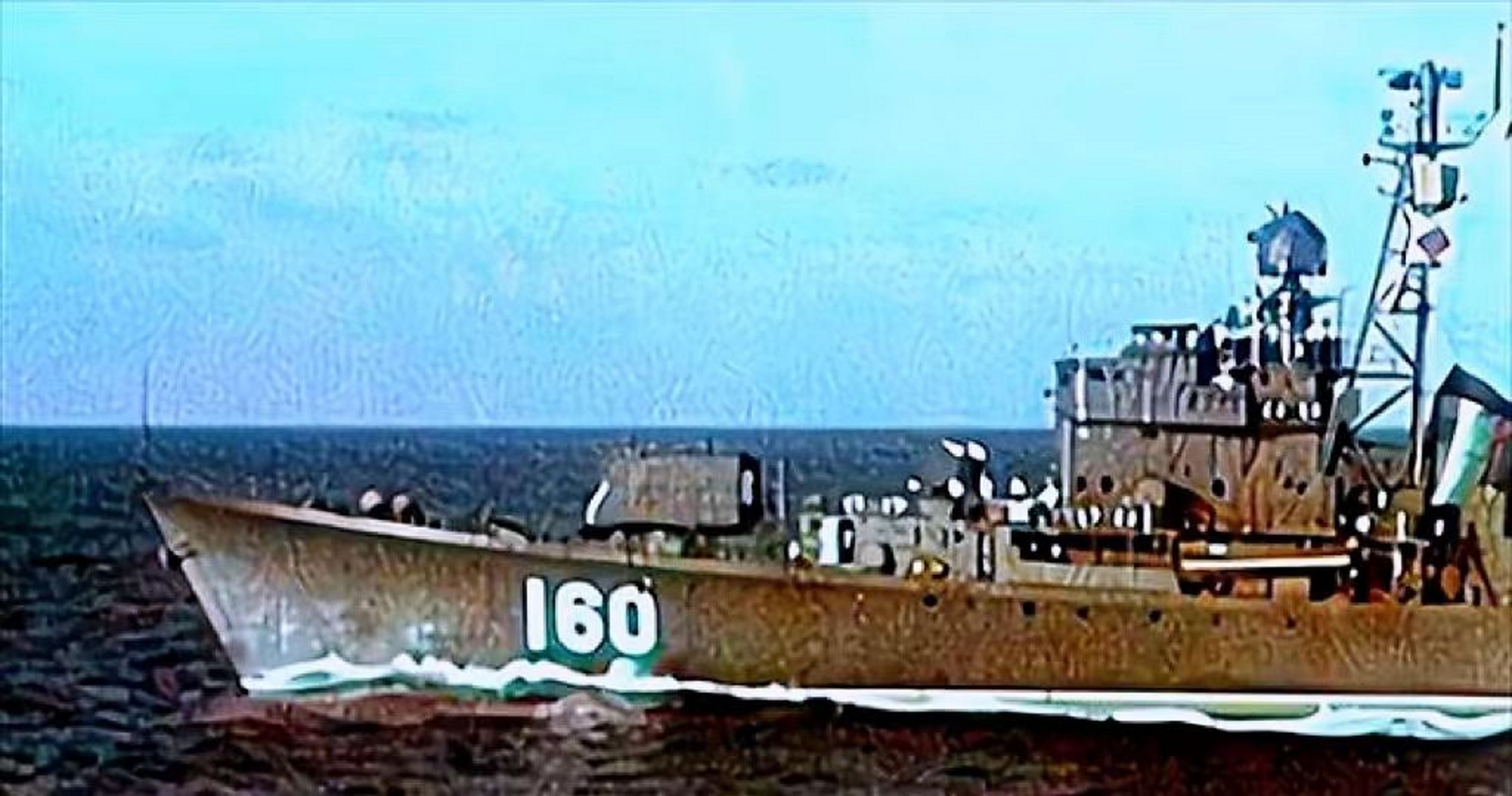 1978年3月9日,中国"广州号"驱逐舰突然发生爆炸,造成134名海军官兵