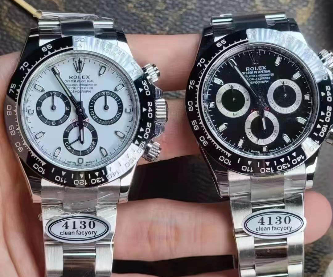 C厂Clean厂劳力士熊猫迪通拿腕表对比N厂差别在哪