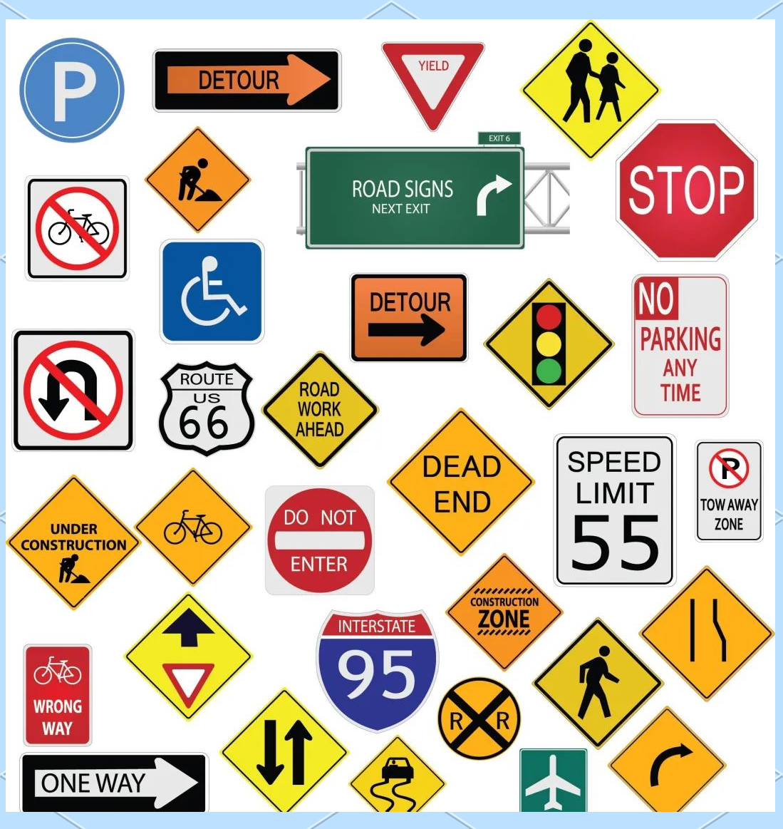 生活英语路标词汇及常用表达概览