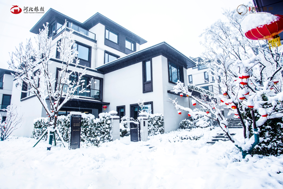 西山燕庐春雪纪实丨踏雪寻春意,雪落成诗,"镇"藏欢喜