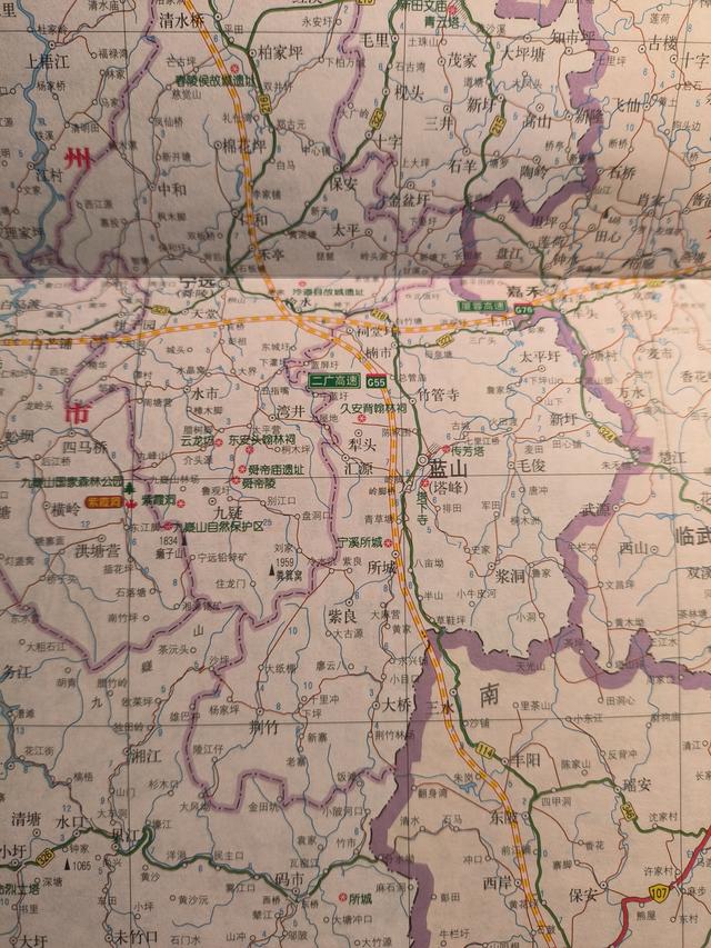 湖南省永州市蓝山县8个镇,6个乡,常住人口32.5万,具体有哪些