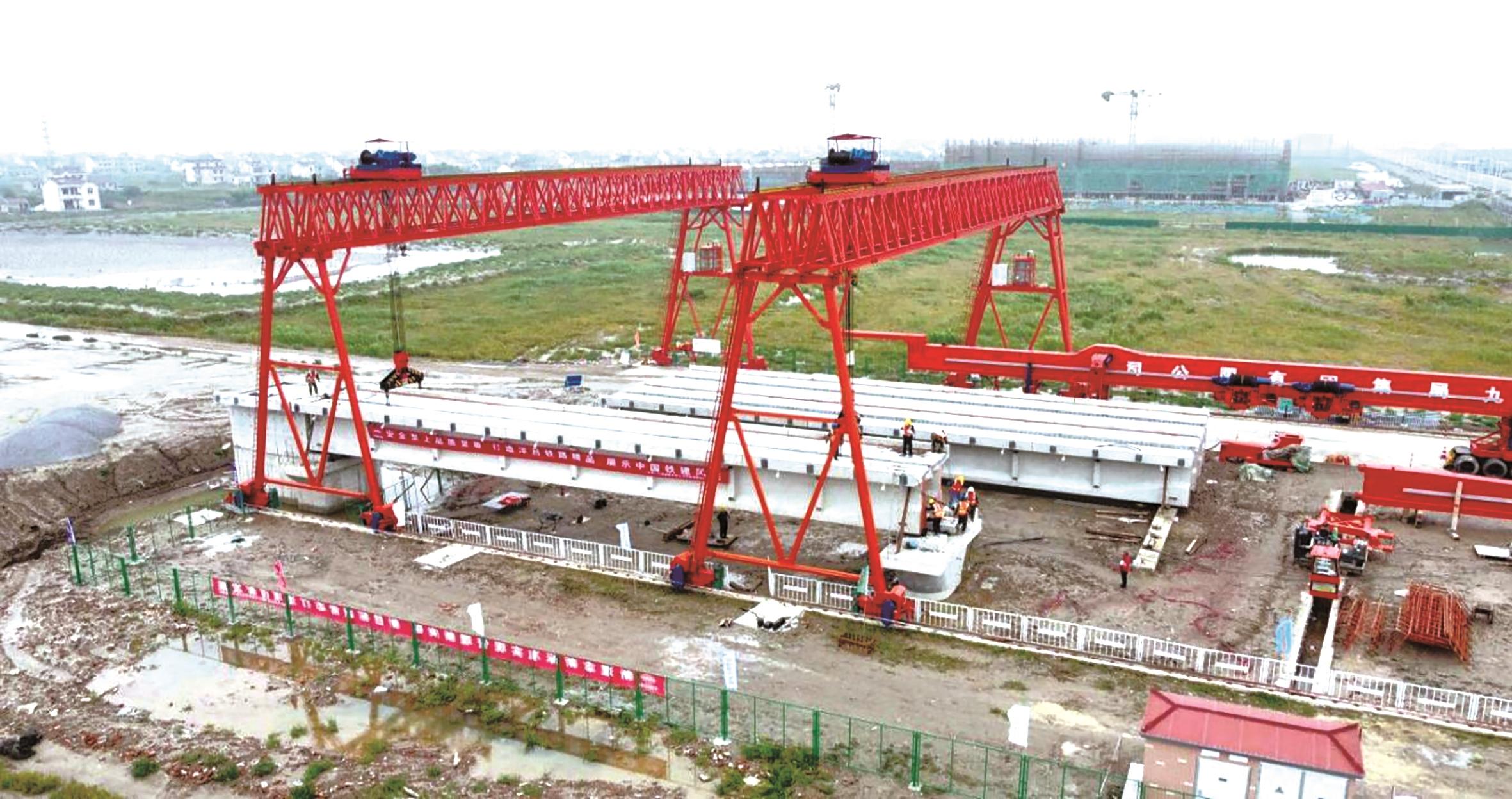 洋吕铁路项目建设进入提速期