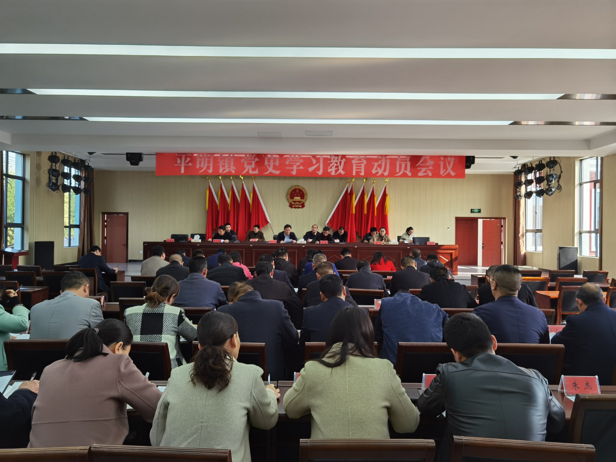 连云港市东海县平明镇:党史学习正当时 "书记项目"开新局