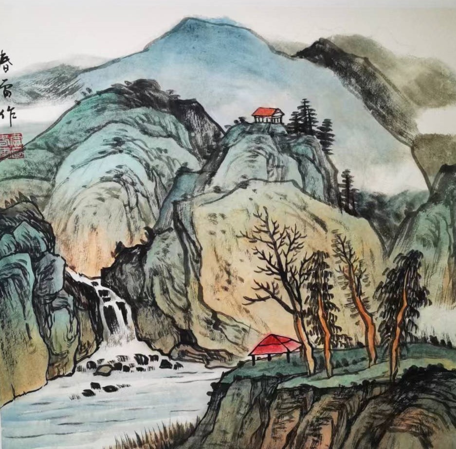 贾春雷画家,海派传承人