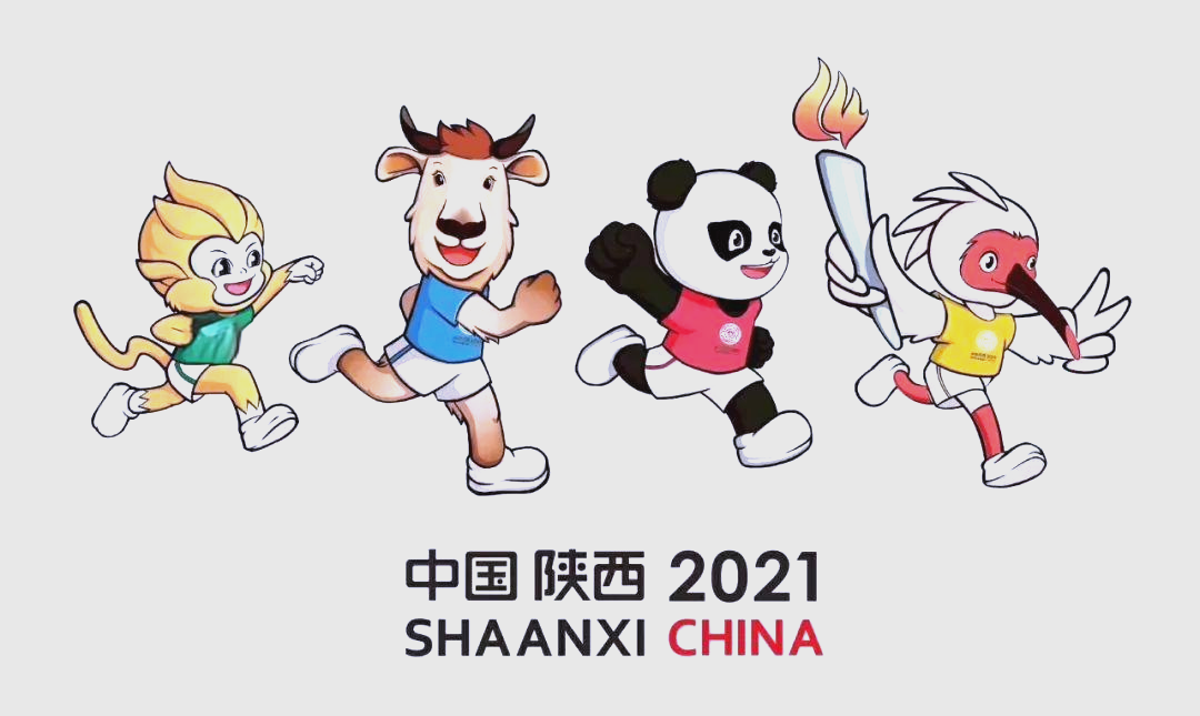 陕西十四运会徽和吉祥物发布,秦岭四宝亮相
