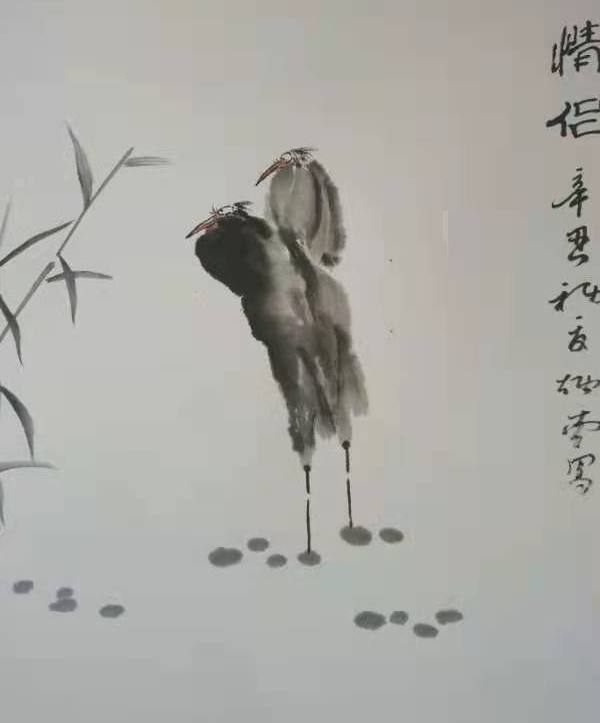 当代著名画家赵炳南国画作品欣赏