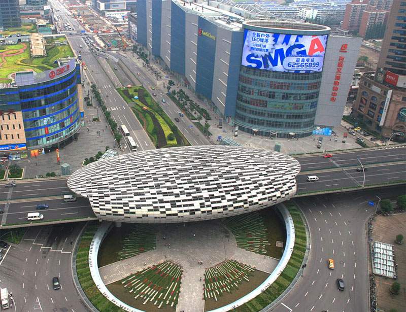 上海五角场百联又一城led大屏广告