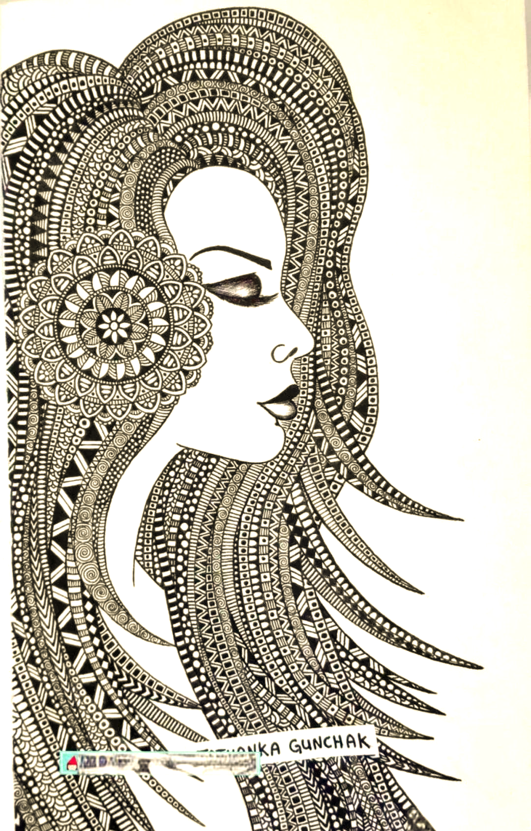 多款黑白线描人物装饰画,展现简单线条的独特魅力!