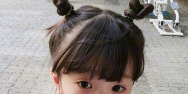 六岁女孩梳头发型图片