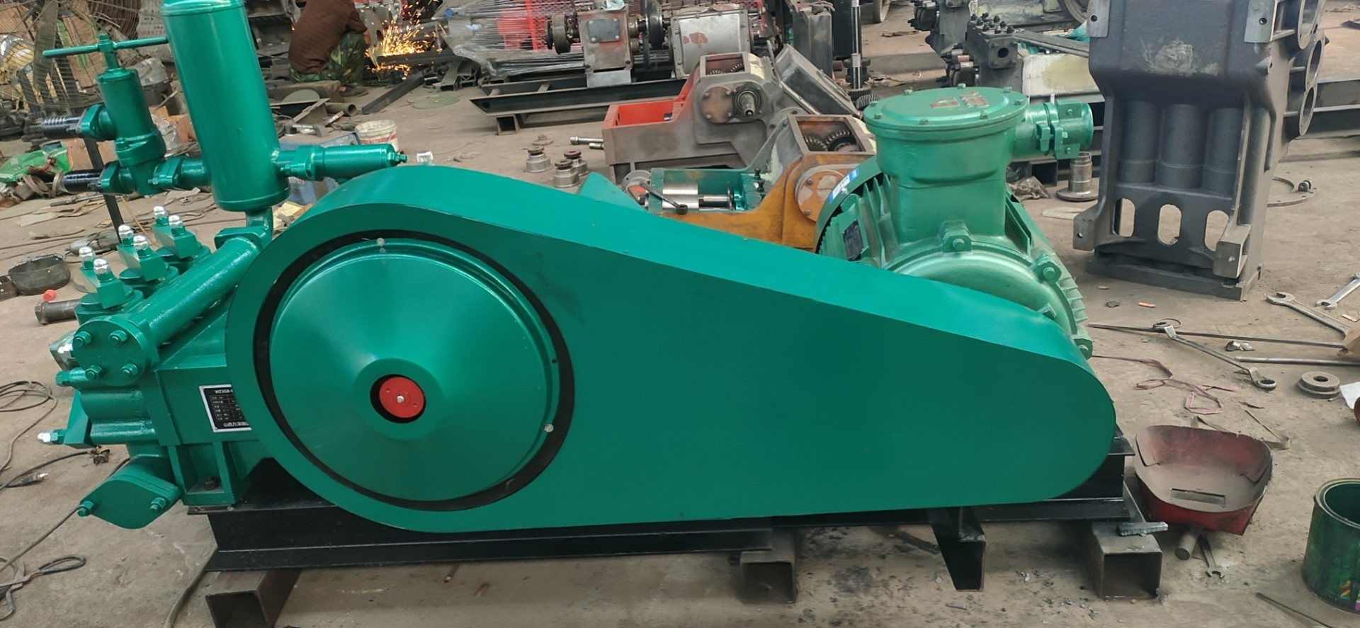 煤矿采空区回填泥浆泵 50方流量水泥注浆泵