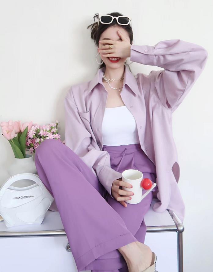今年春夏「香芋紫」显白又高级!谁穿都好看!