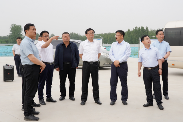 聊城冠县 张学宏调研重点项目建设