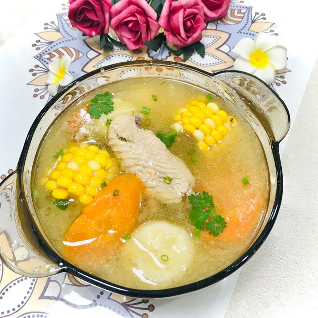 蔬杂鸡汤,清甜滋补,营养好喝