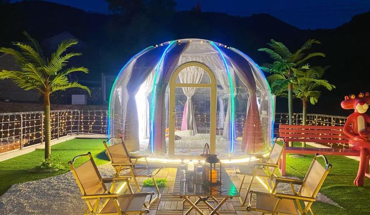 星空帐篷内部设施如何满足游客的舒适需求?