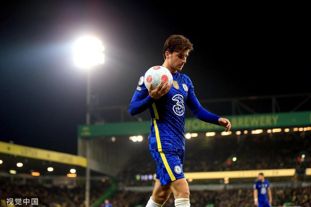 「图」芒特传射哈弗茨破门 切尔西3-1诺维奇夺4连胜