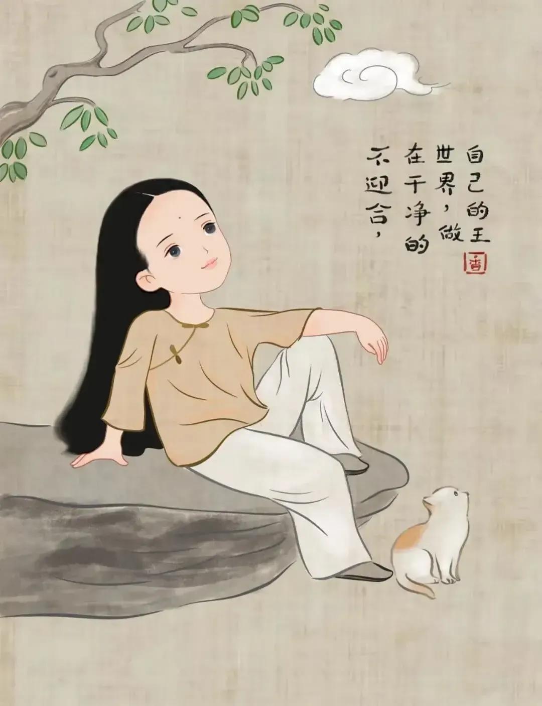 禅意文字头像,文案写得风趣幽默