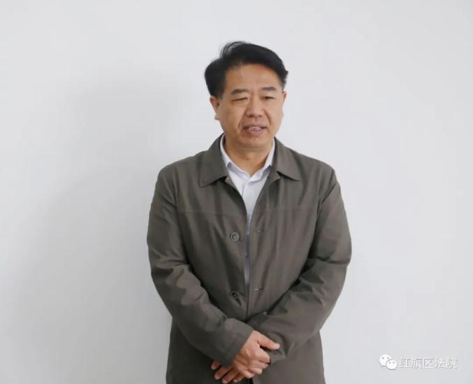 红旗区法院王永亮院长深入派出法庭调研指导工作