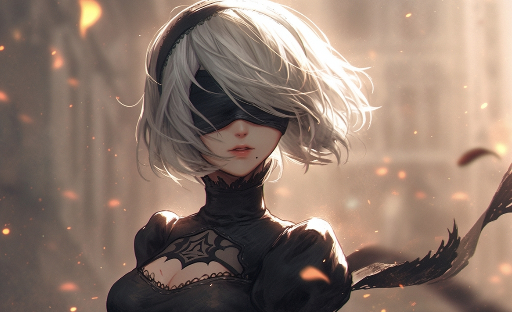 《尼尔:机械纪元》是第九艺术的作品之一,具有影像,人物造型,音乐