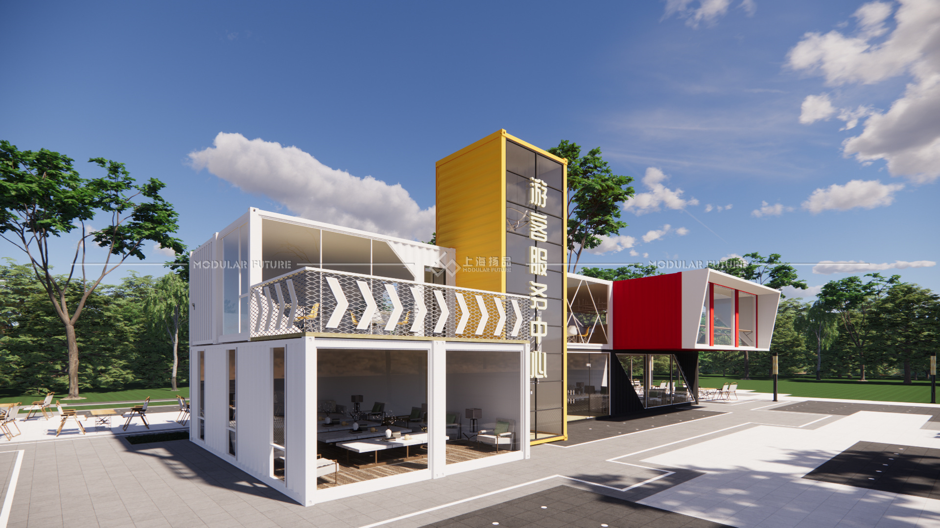 集装箱接待中心,文旅行业新宠