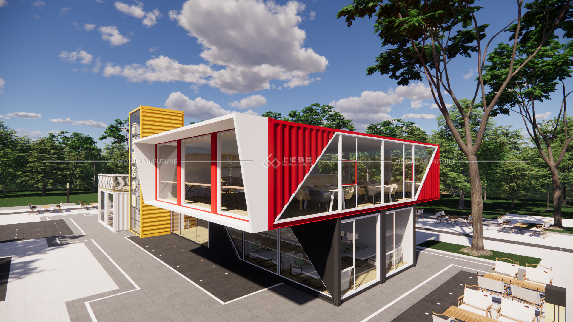 集装箱接待中心,文旅行业新宠