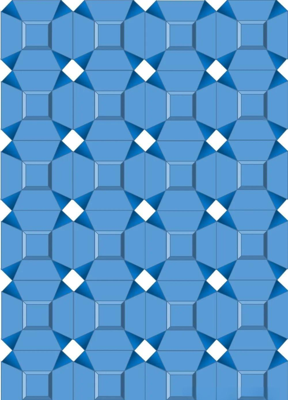 平面图形镶嵌设计的多彩作品欣赏