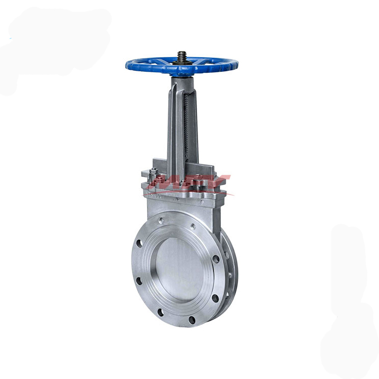 手动刀型闸阀 不锈钢手动刀型闸阀生产厂家 沪工阀门股份