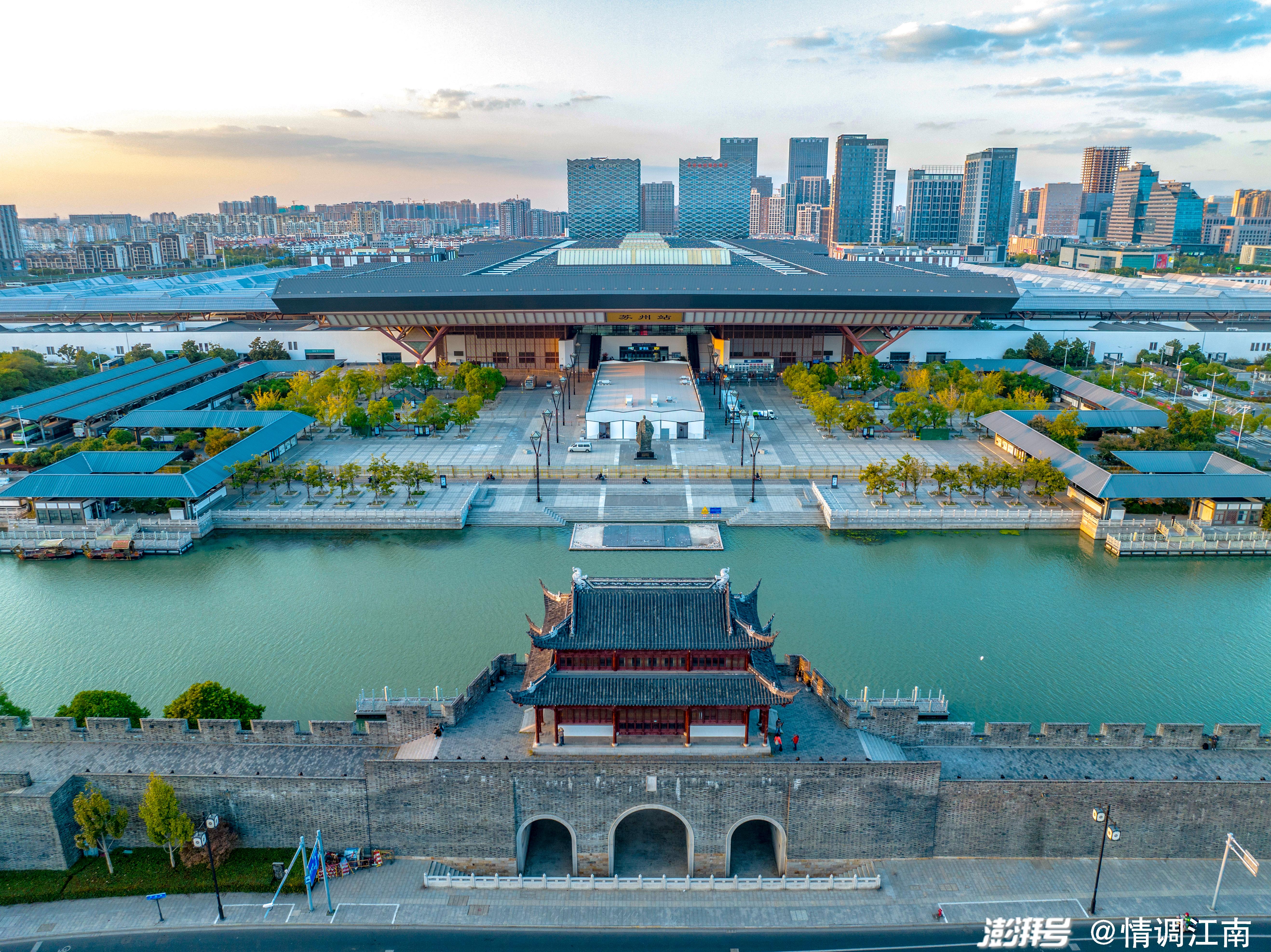 摄影师拍姑苏城9门张张美如壁纸,有些角度老苏州也未必见过