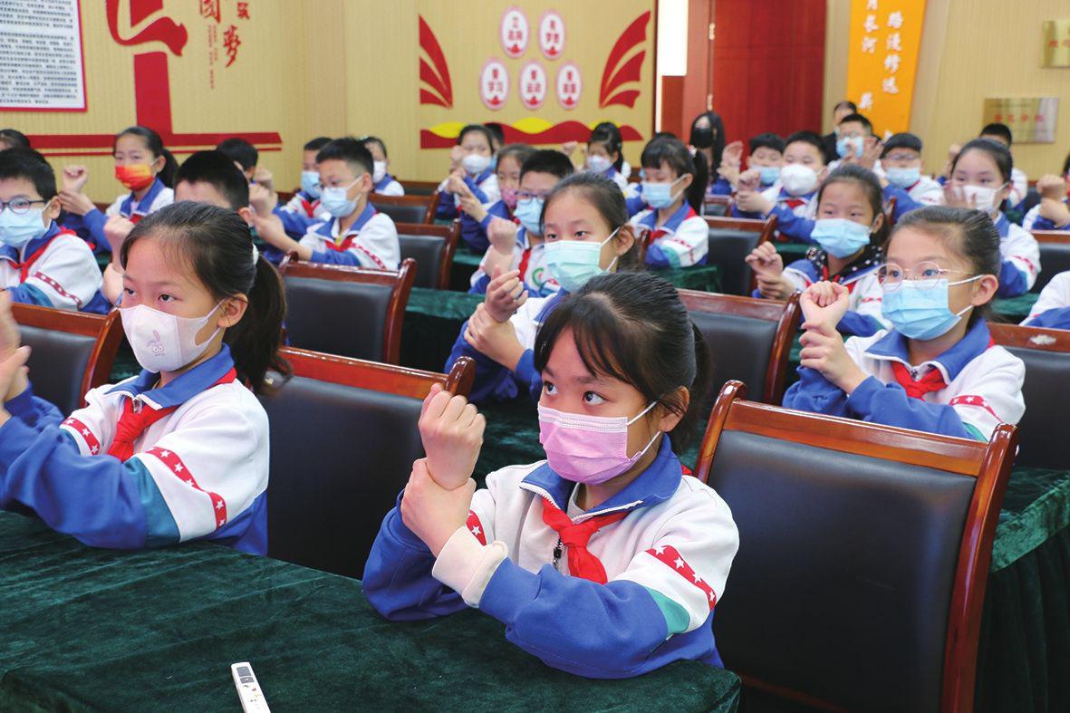 经开区长河小学开展疫情防控知识普及