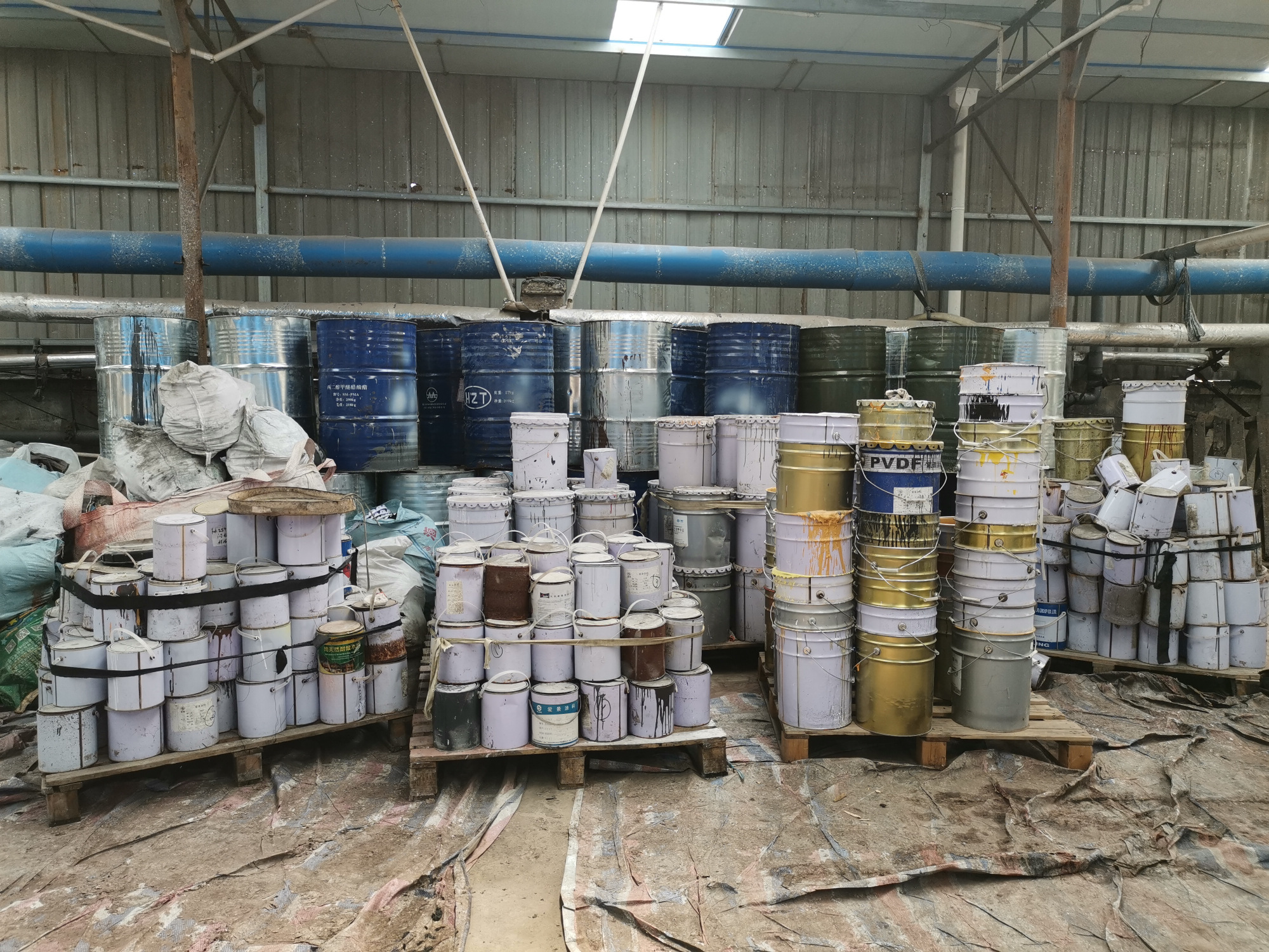 废包装桶如何处理?博森告诉你