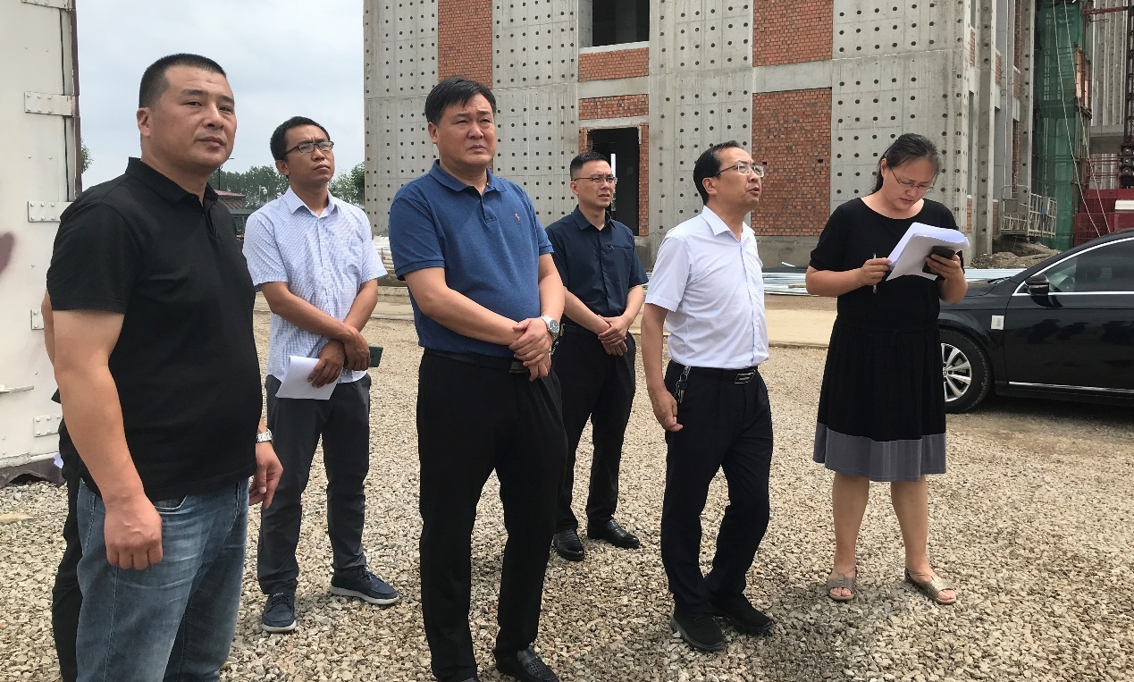 市工信局副局长吴清军来沭督导工业运行和技改投资工作