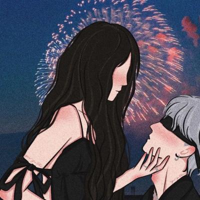 情侣头像|情侣二次元qq情头很好看 情头高颜值卡通优质