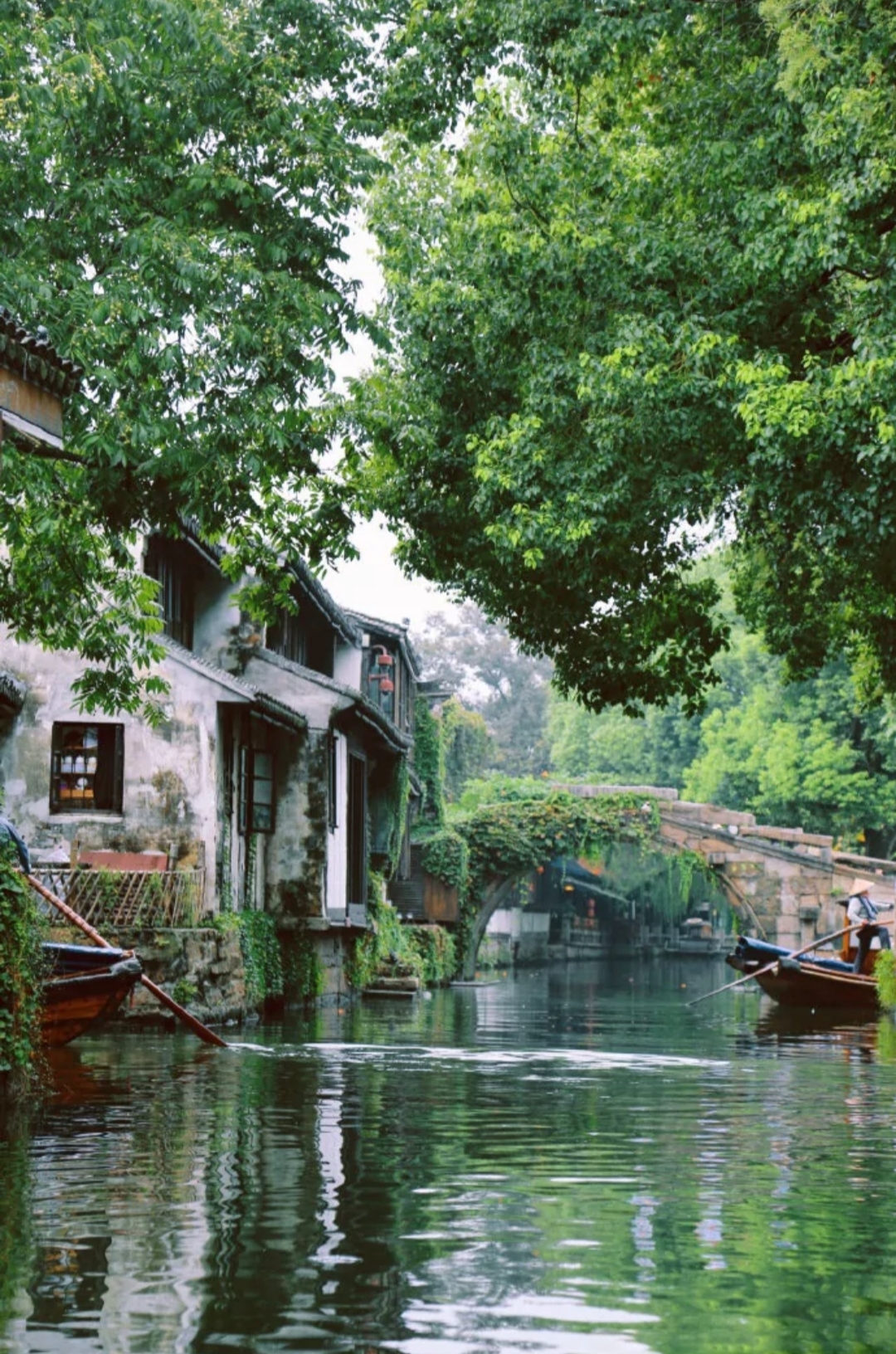 江南烟雨图真实图片