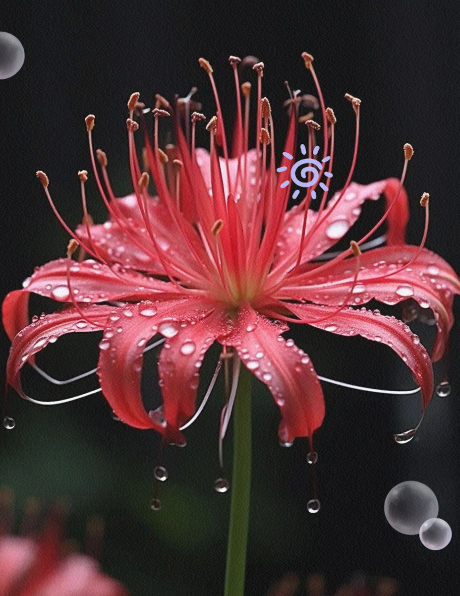 手机壁纸推荐 ‖ 彼岸花:花开无叶,叶落无根,却暖心治愈