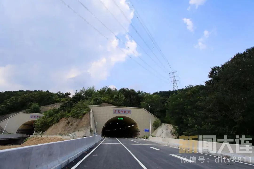 大连至旅顺中部通道全线通车!