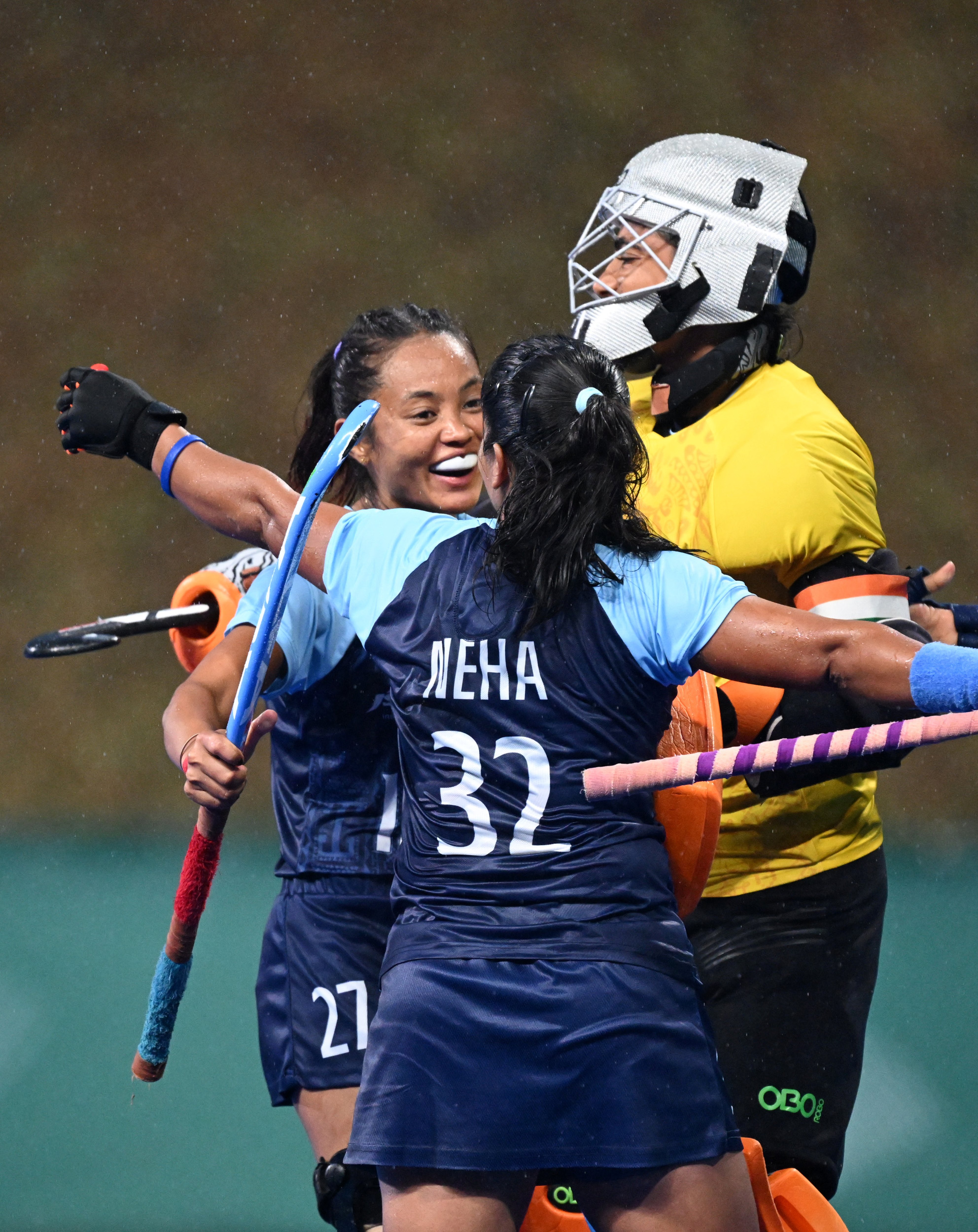曲棍球——印度队获女子组铜牌