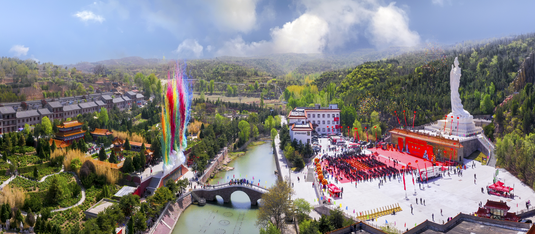 旅游|天下第一牡丹 花开美丽古县