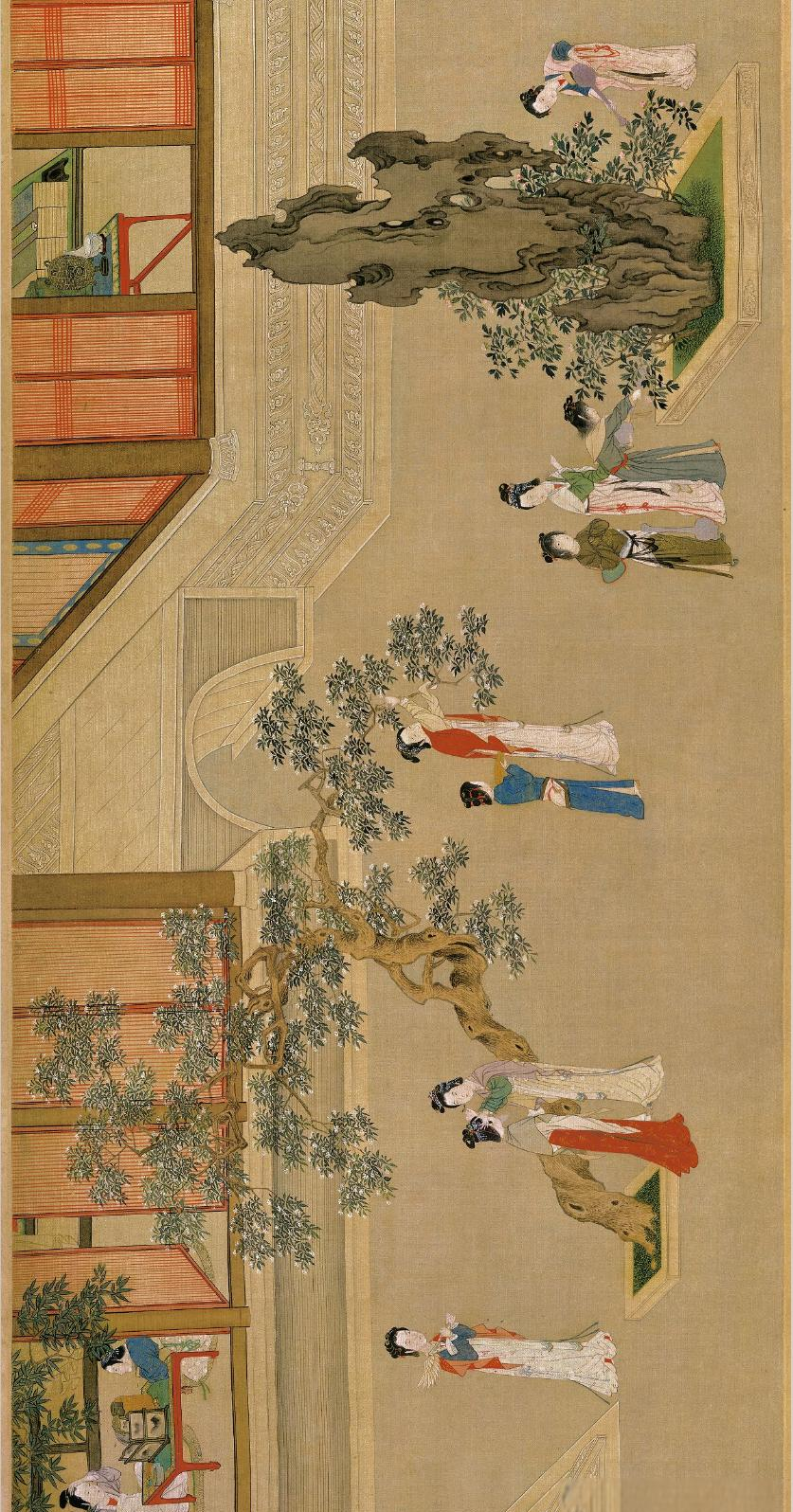 中国传世名画《汉宫春晓图》探源与赏析