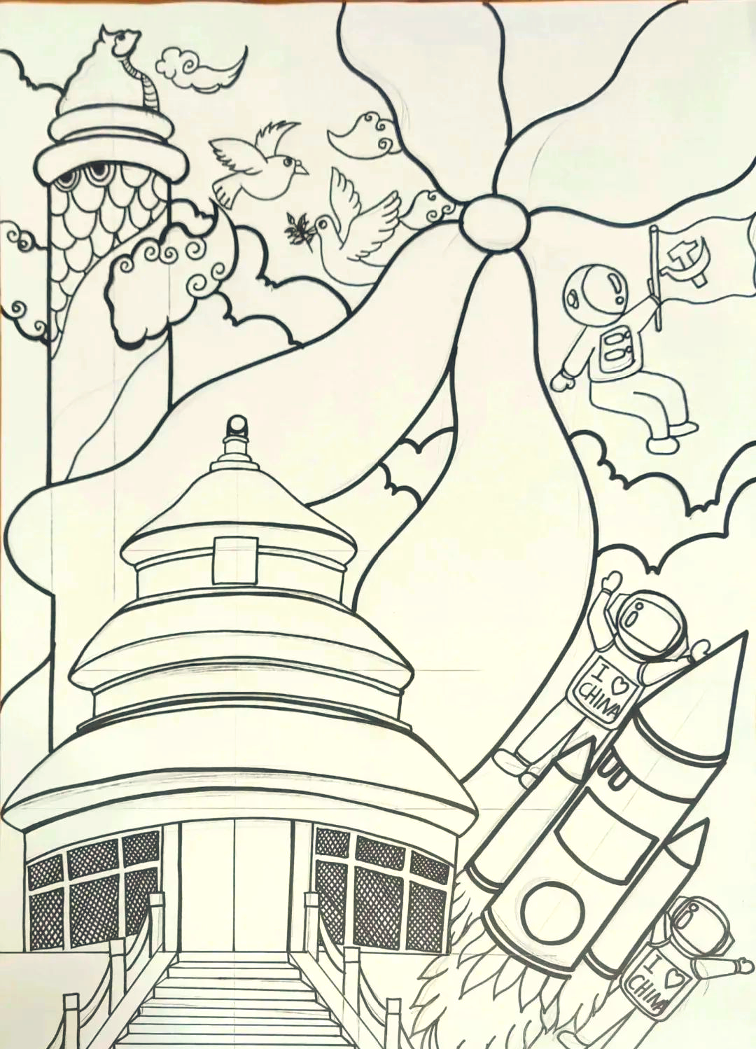 他们以个人的艺术实践,推动着文化的传承与发展,通过作品深情表达对