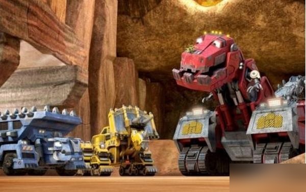 《恐龙卡车 dinotrux》5季,特别推荐重金属的男孩们