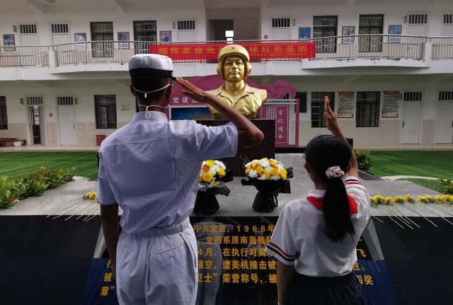 这个以"海空卫士王伟"命名的希望小学又多了一个新称谓