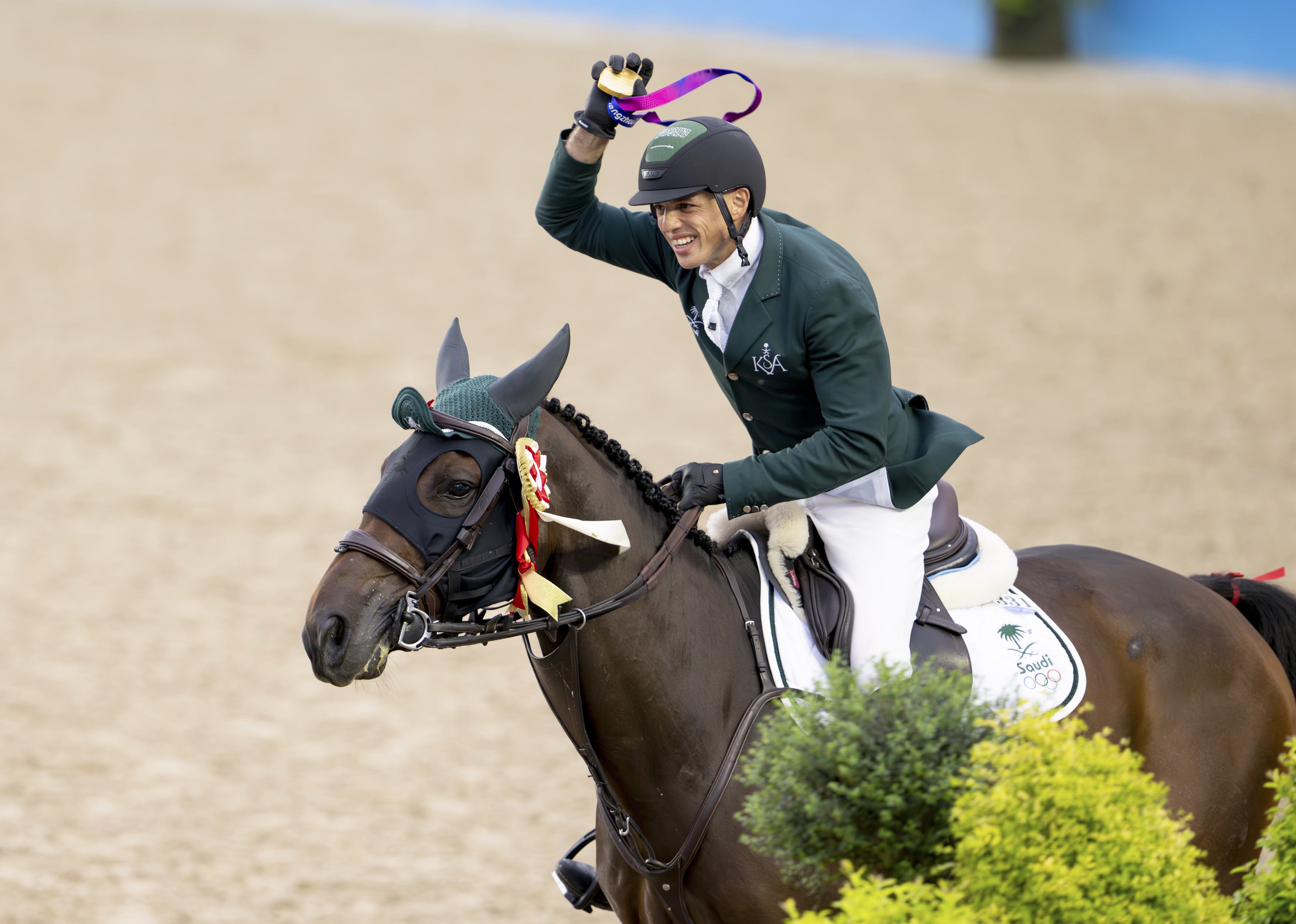 杭州亚运会|马术比赛顺利收官 沙特获场地障碍个人赛金牌