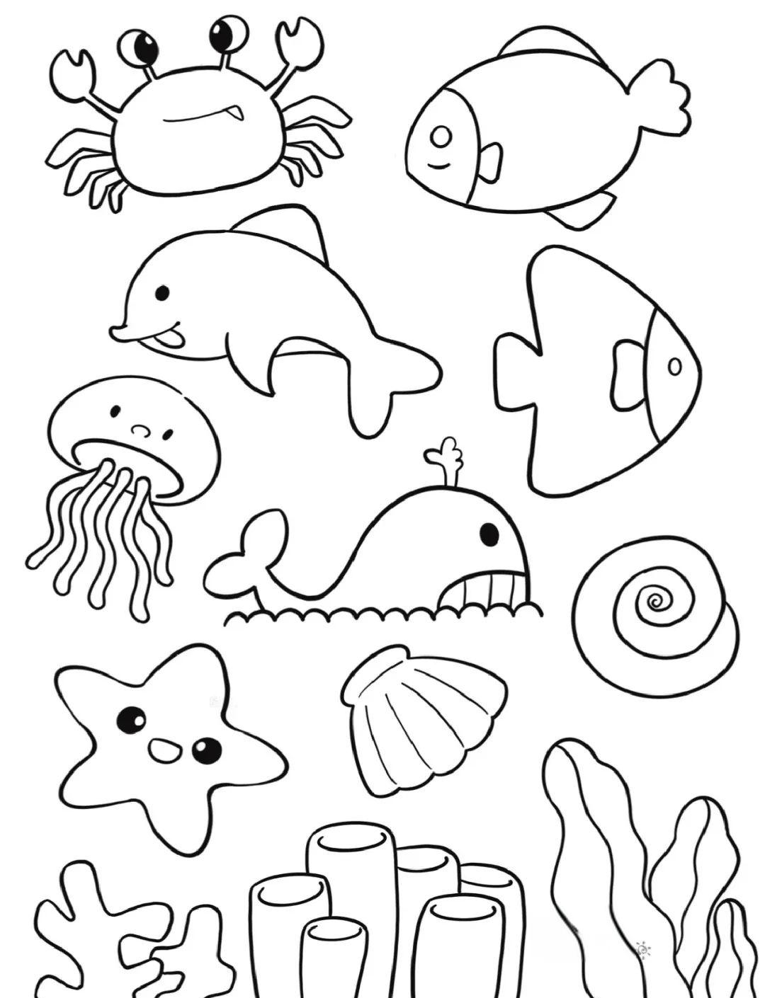 手账素材:小动物简笔画,让你的手账更有趣味性