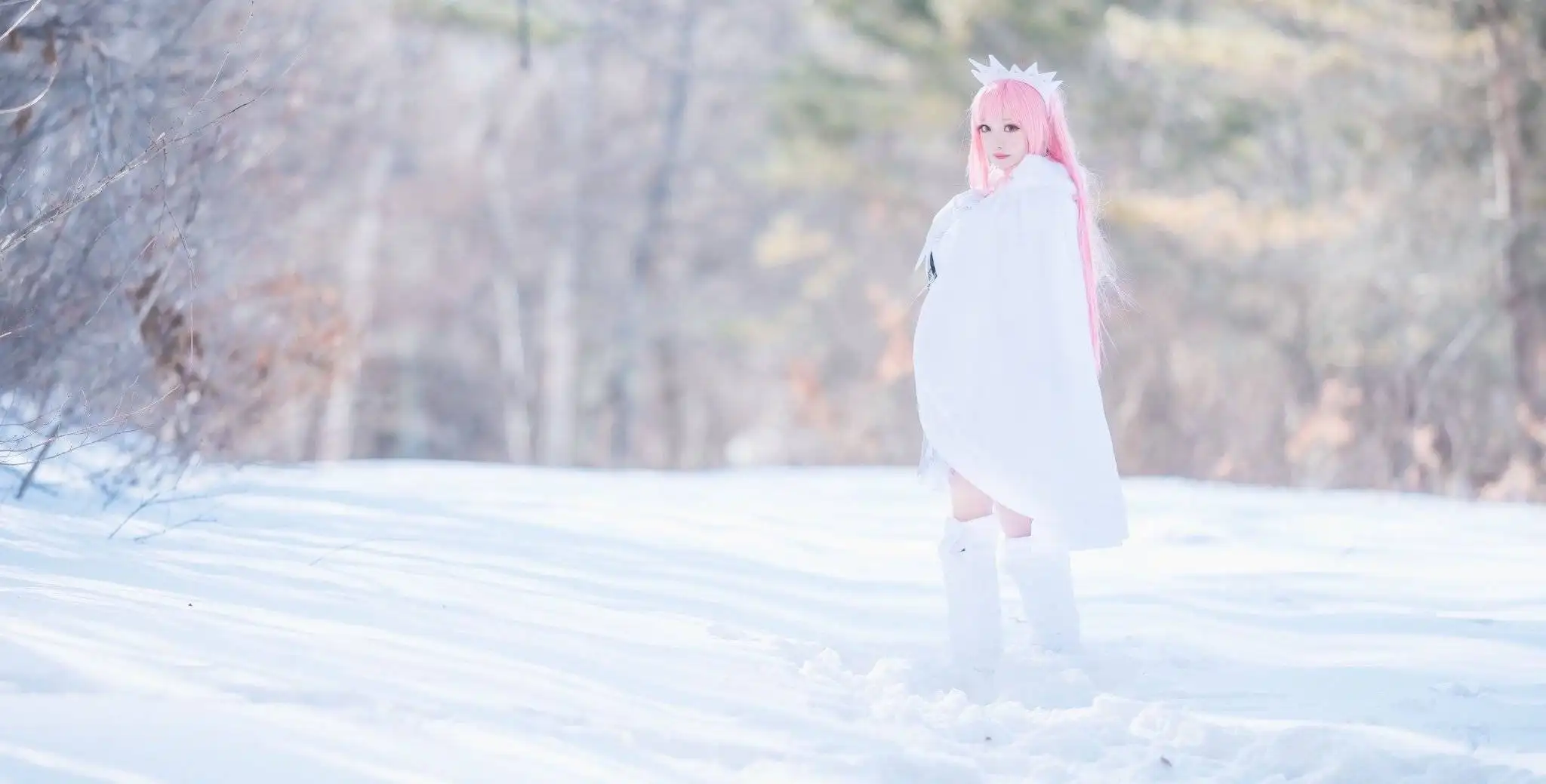 说了一句"我怕你冷熄火"常在无聊的时候想自己是一个雪女 全身都是雪