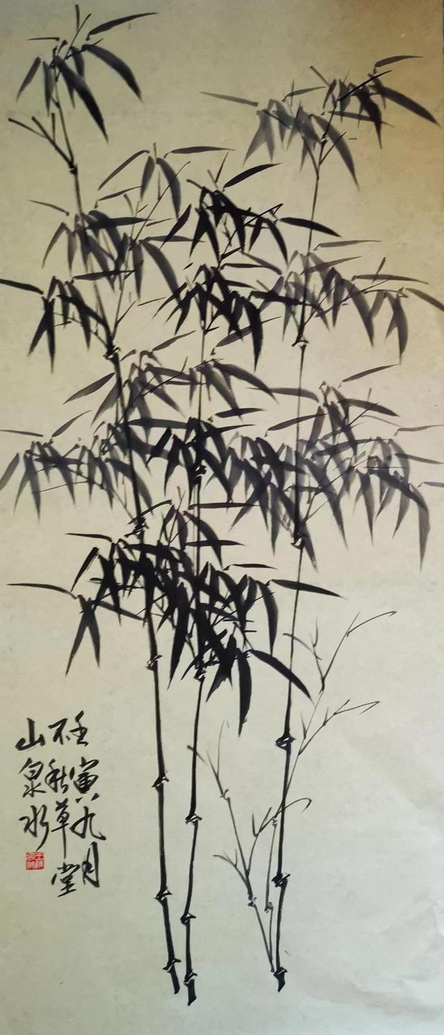 王清墨竹欣赏(三)