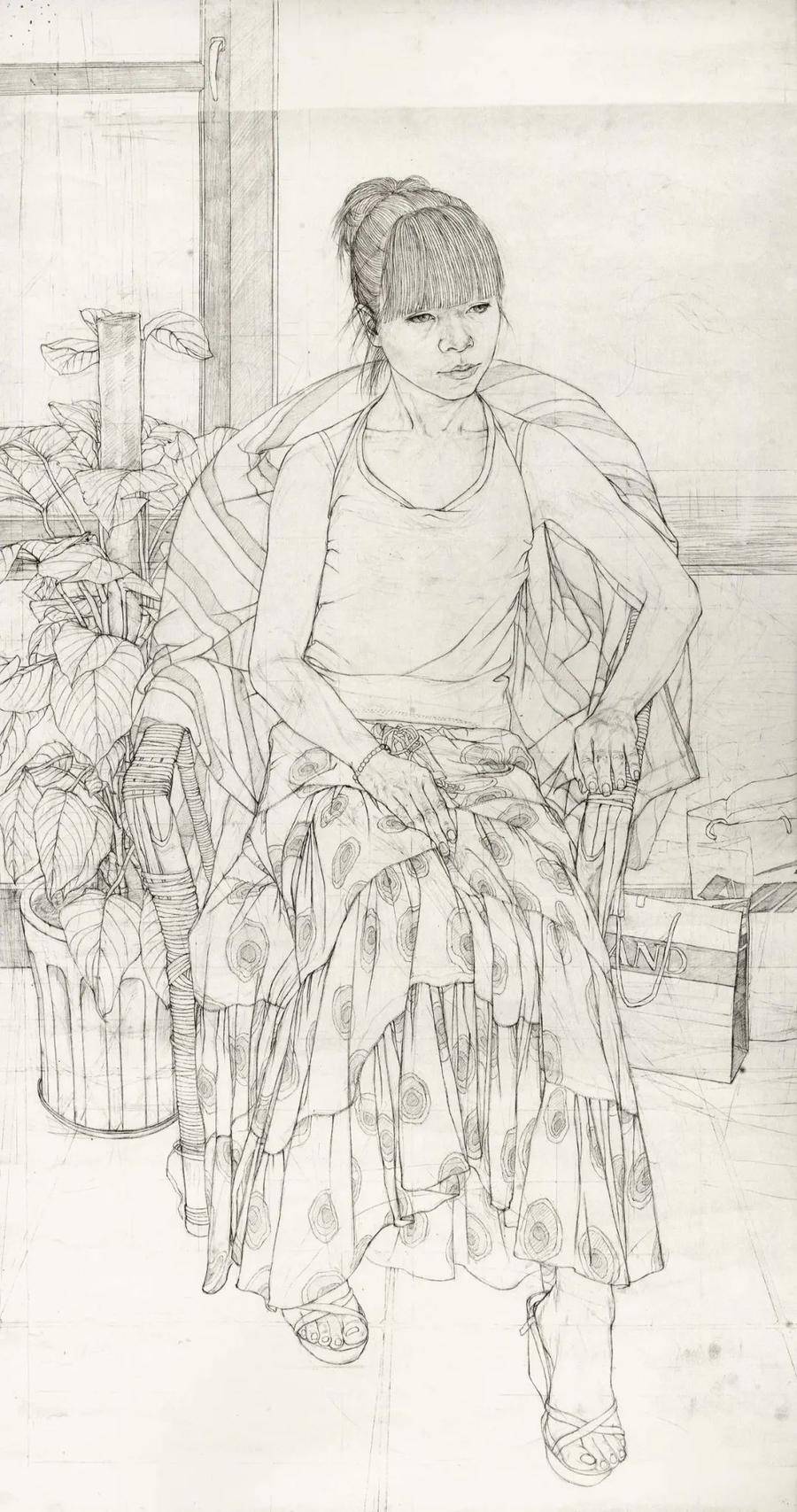 研习|如何画人物线描