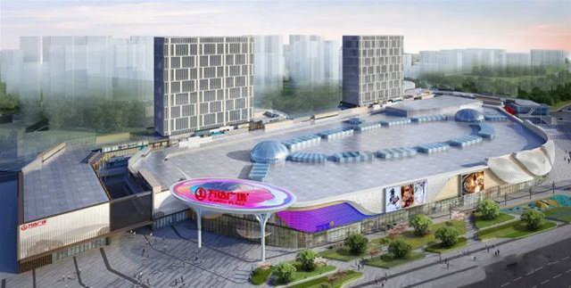 提取"牡丹"元素为商业综合体设计语言,彭州万达广场韵律十足!