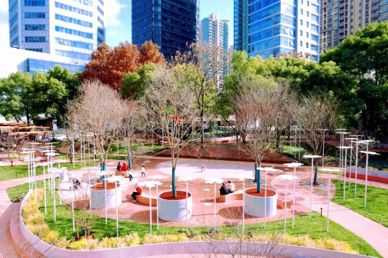 上海延安西路沿线的"口袋公园"逛玩攻略来了