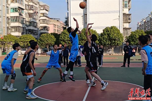 龙腾虎跃竞风流 邵东市城区二中校园篮球赛圆满结束